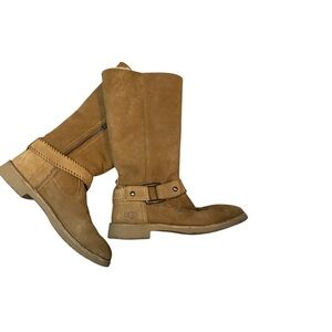 UGG tall Women Suede Boots Size 8.5